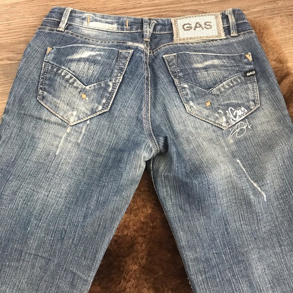 VGUC GAS Jeans slim straight jeans ๐๐๐ - Picture 4 of 13